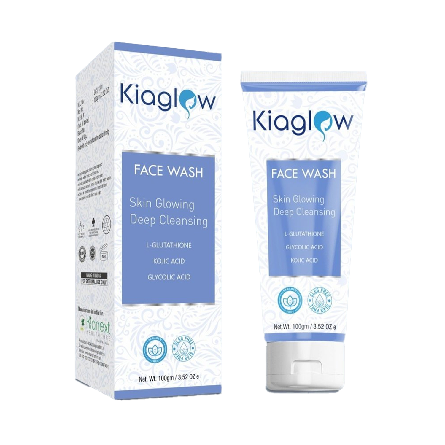 Kianext Kiaglow Face Wash (100gm)