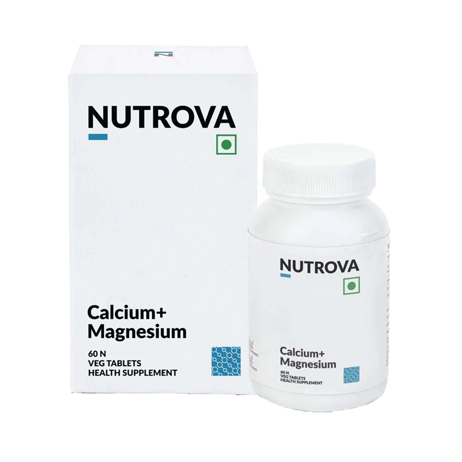 Nutrova Calcium + Magnesium (60 Tablets)