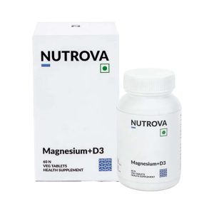 Nutrova Magnesium + D3 (60 Tablets)