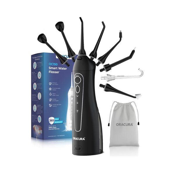 Oracura Smart Water Flosser OC150 Dental Pro (8 Tips)