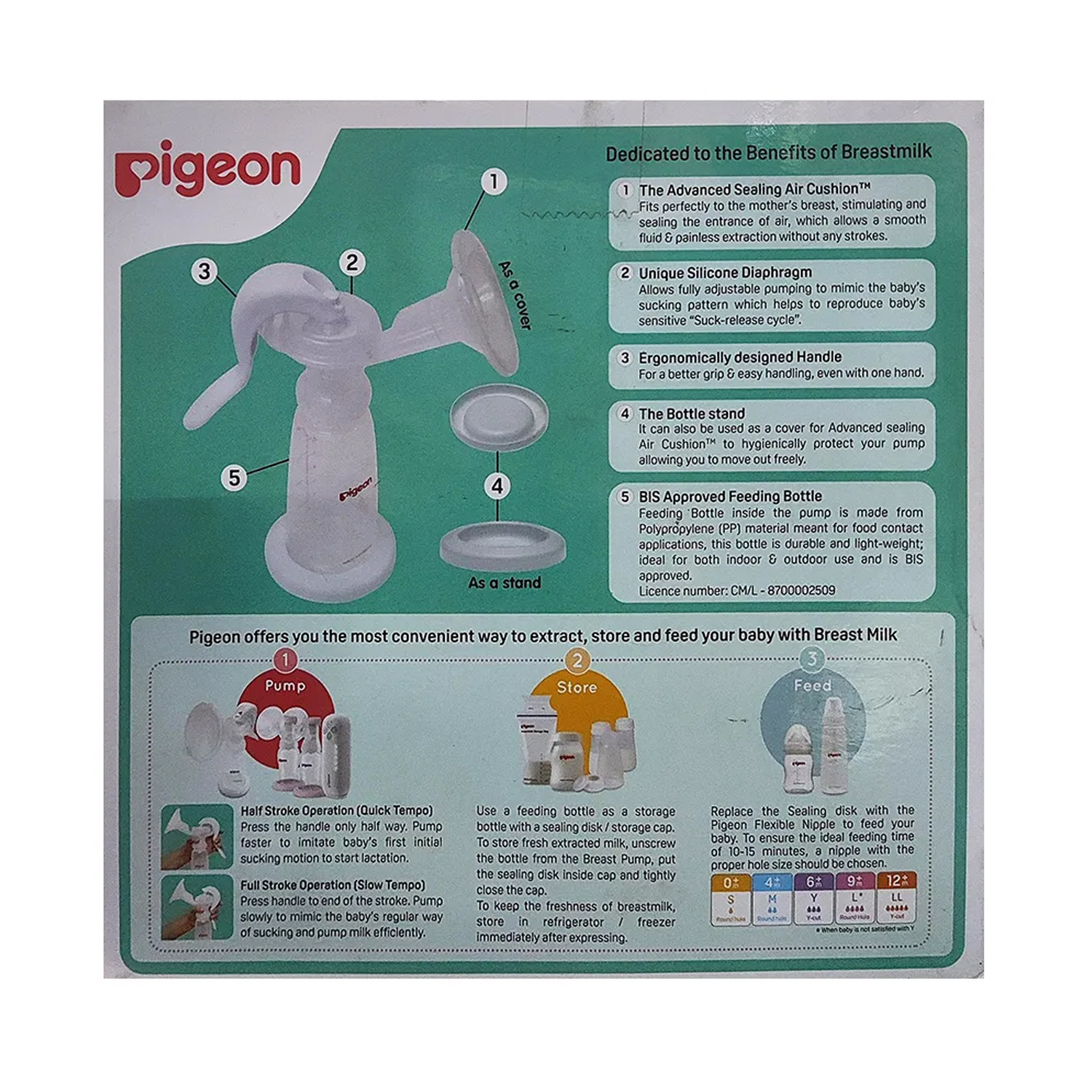 Pigeon-manual-breast-pump-2