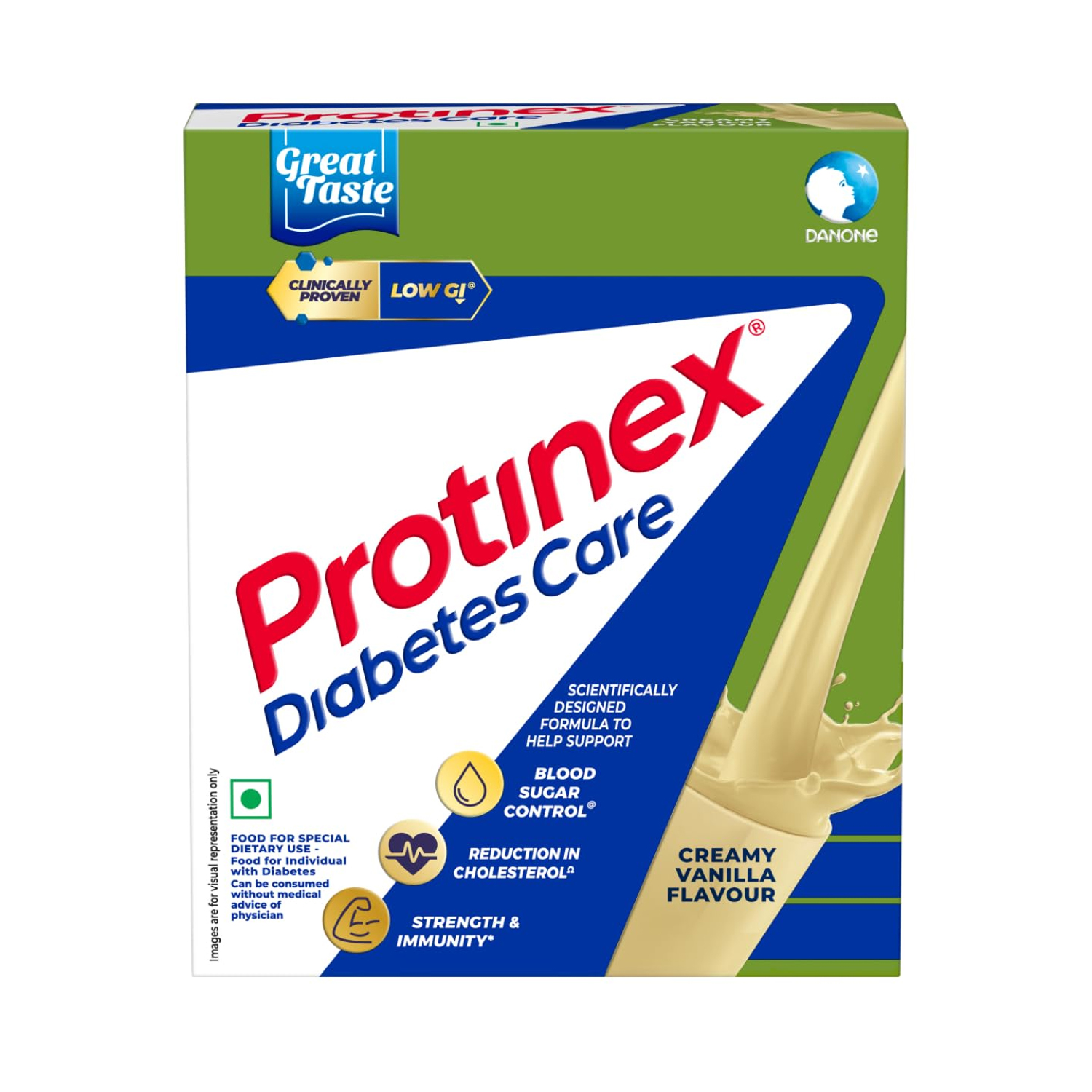 Protinex Diabetes Care Vanilla Flavour 200g Refill