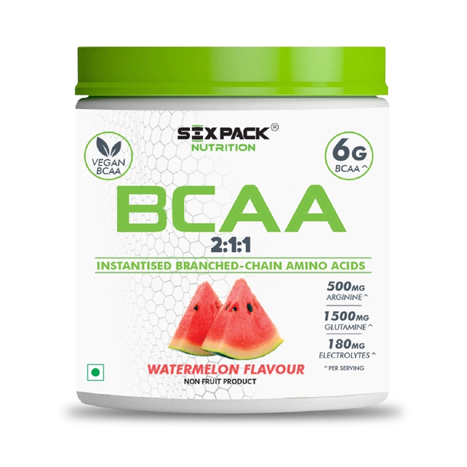 Six Pack Nutrition BCAA Powder Watermelon Flavour 300g