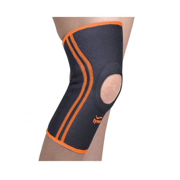 Tynor Knee Cap (Neoprene) Black Orange