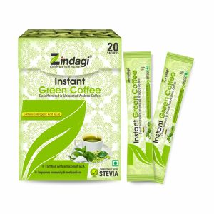 Zindagi Instant Green Coffee 20 Sachets