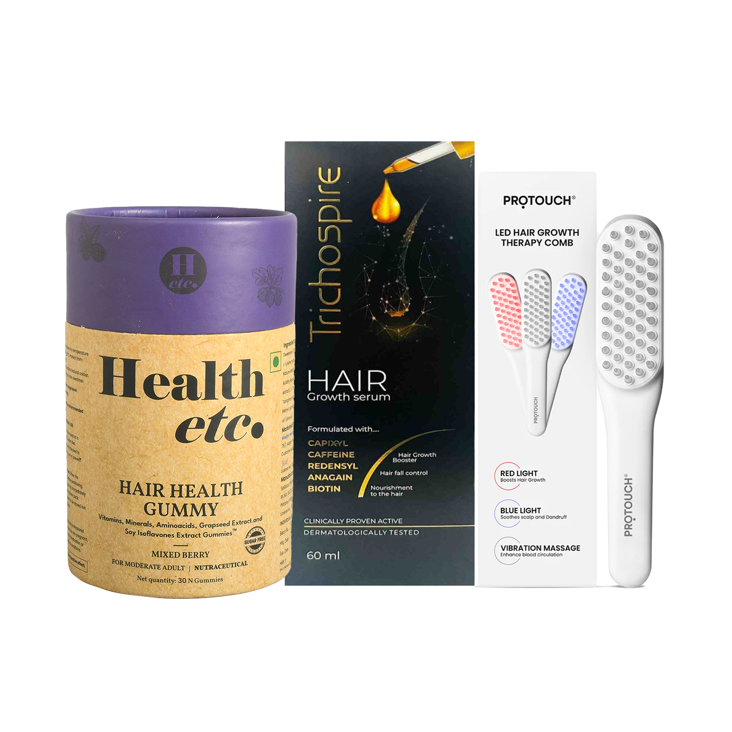 Complete Hair Strengthening & Growth Therapy Kit