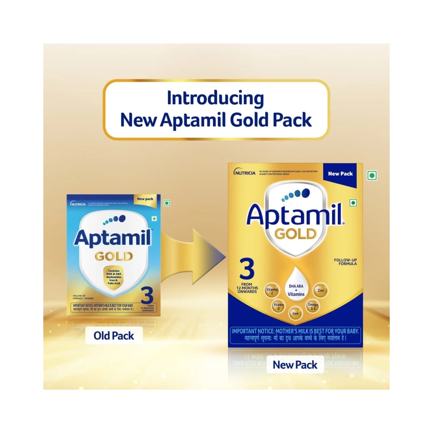 Aptamil Gold Stage 3 Follow up Formula (12 months+) 5