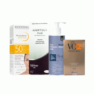 Brightening and Protection Kit from 26 to 35 Years for Male and Female with Normal and Combination Skin Type
