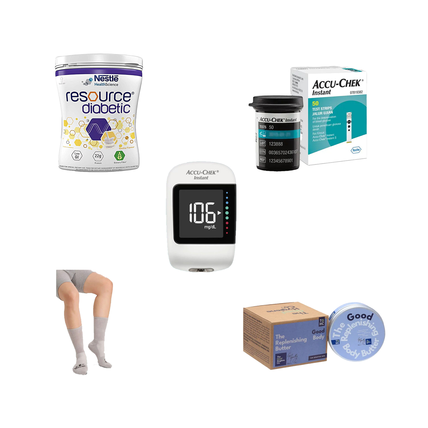 Diabetes Monitoring & Foot Care Kit