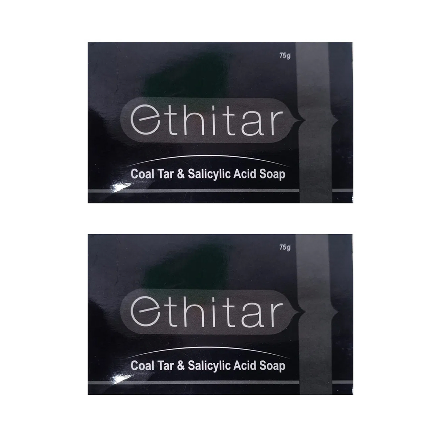 Ethitar Coal Tar Soap – 75g (Pack of 2)