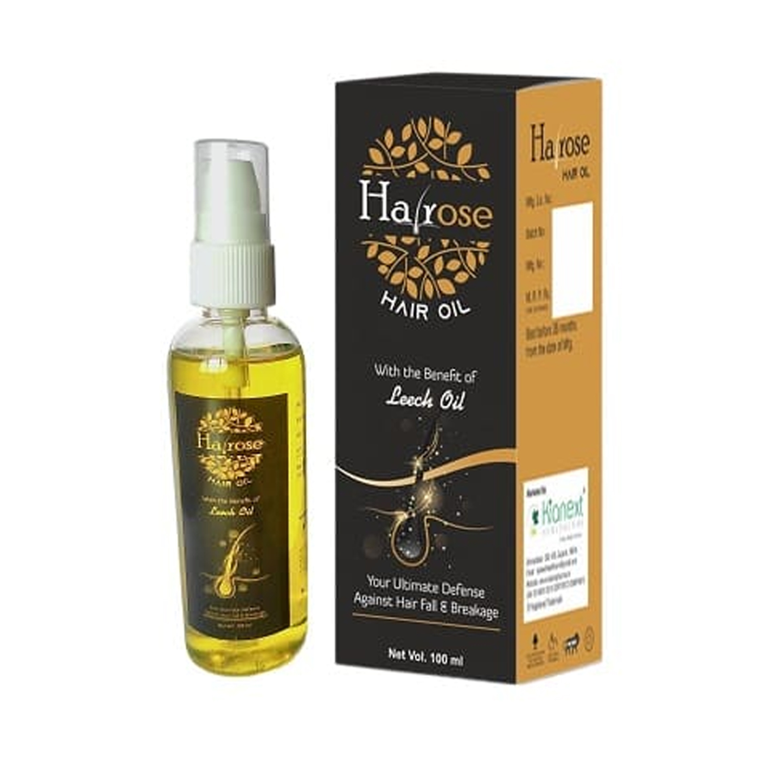 Kianext Hair Rose Hair Oil (100ml)