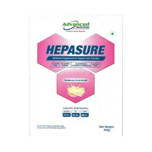 Hepasure Nutritional Supplement Powder 400g (Vanilla Flavour)