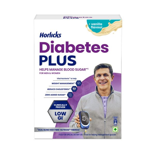 Horlicks Diabetes Plus Vanilla 400gm Refill