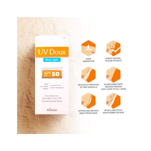 uv doux blue light sunscreen