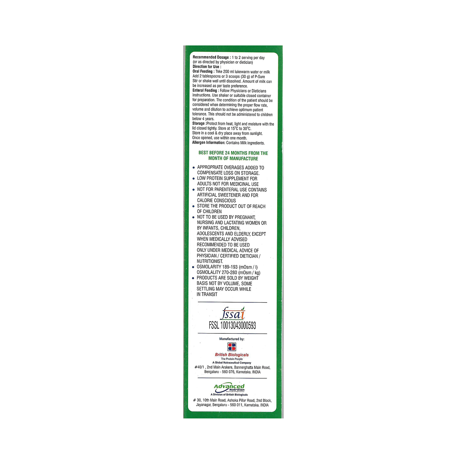micronutrients powder