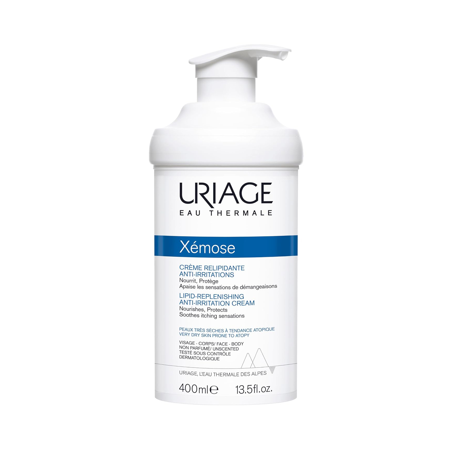 Uriage Xemose Lipid-Replenishing Anti-Irritation Cream (400ml)