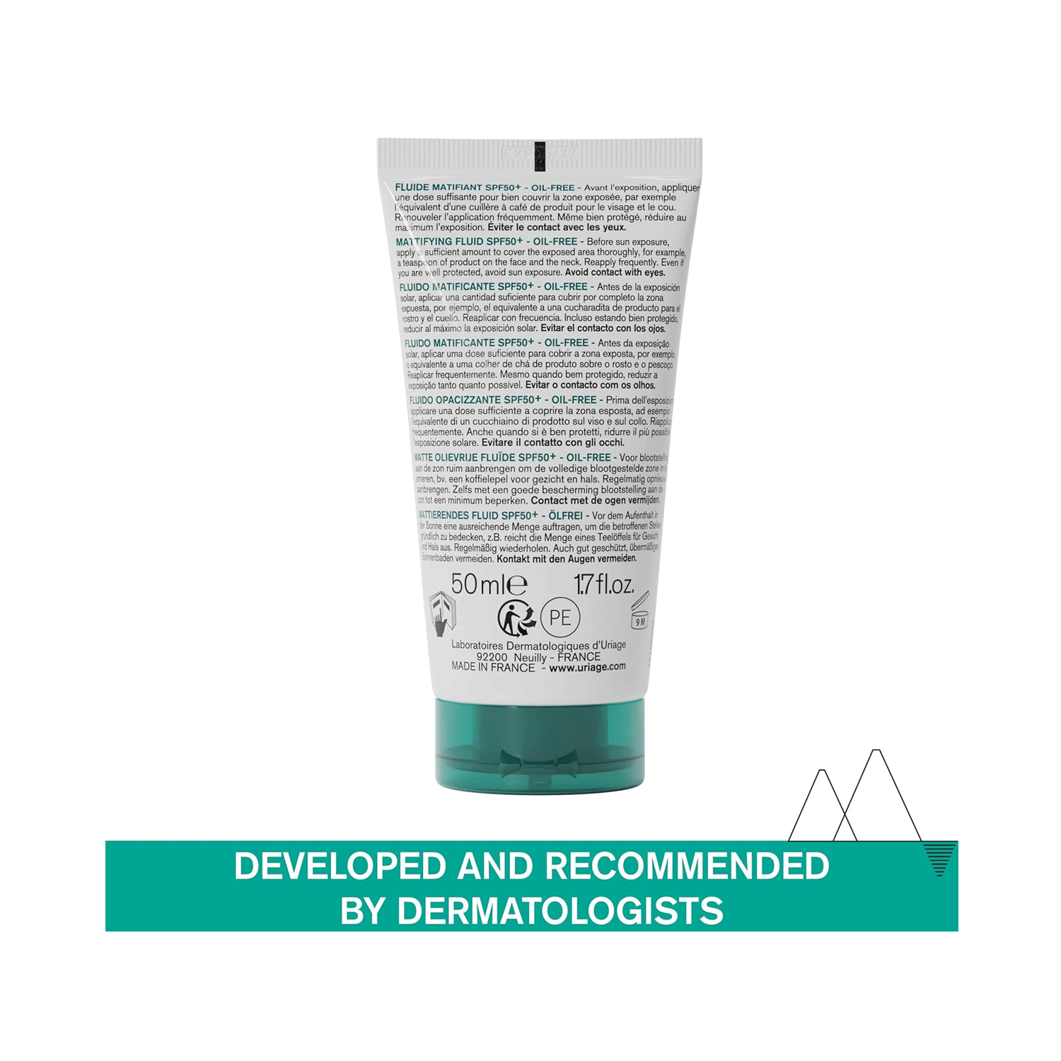 Uriage-Hyseac-SPF-50+-Fluid-Sunscreen-2