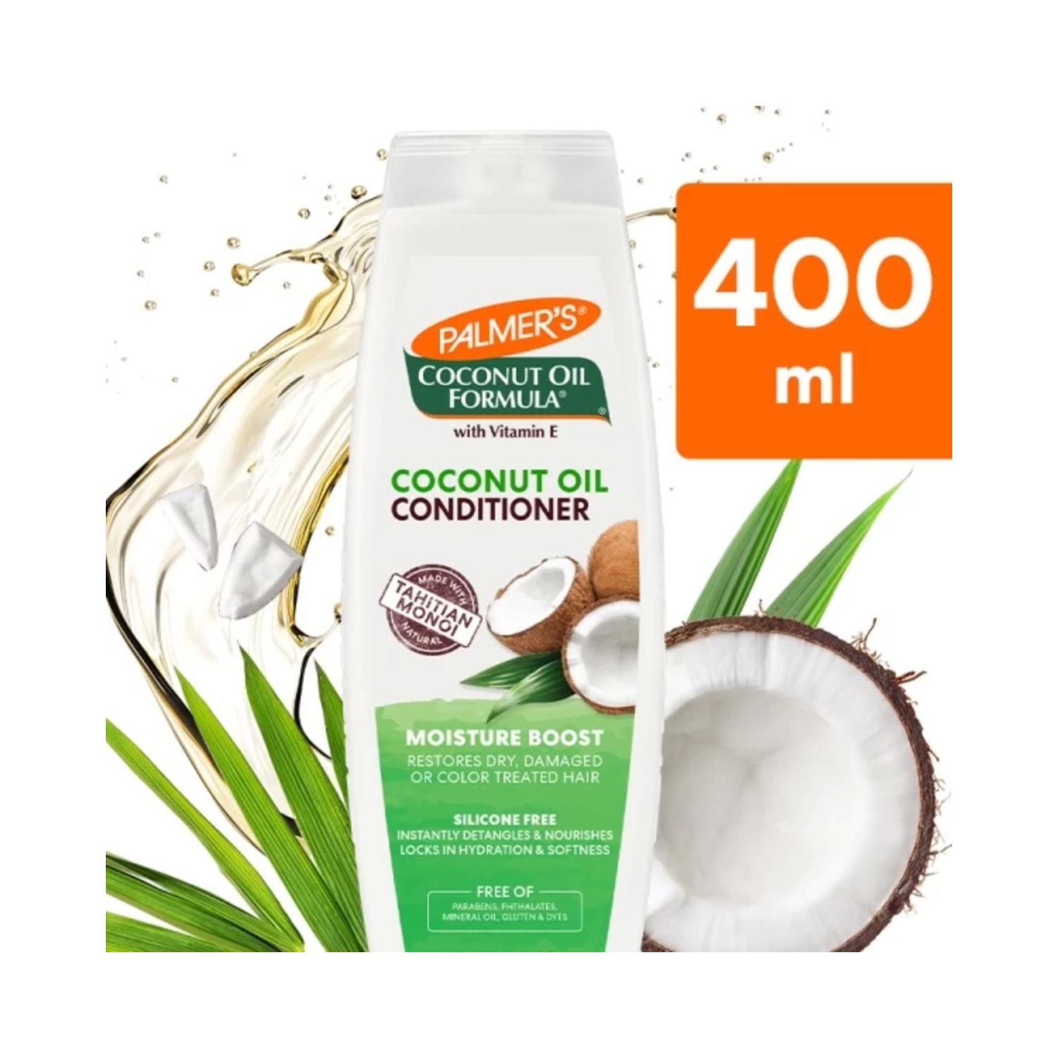 Coconut Oil Formula Moisture Boost Conditioner 400ml 1