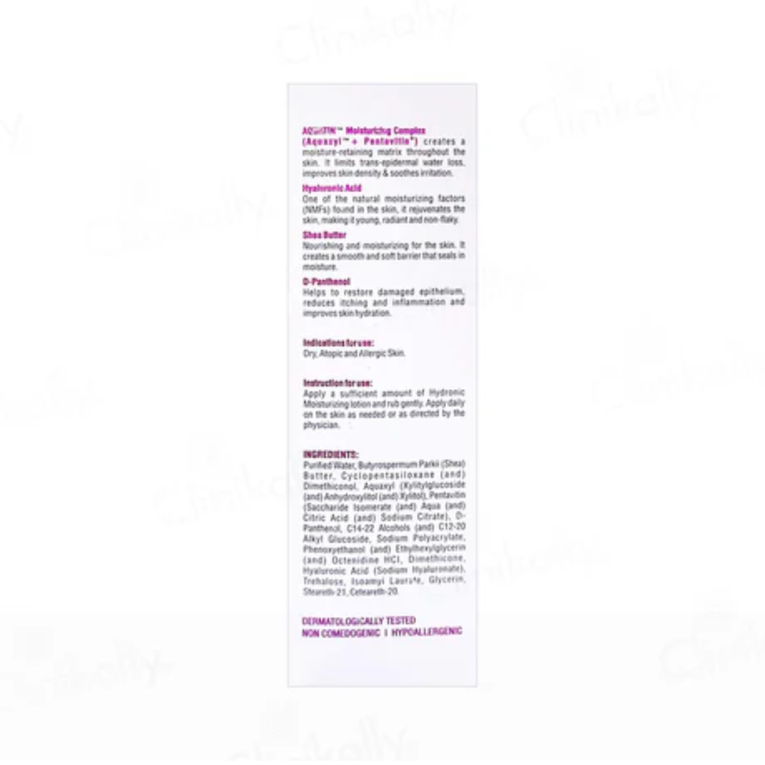 Hydronic Moisturizing Lotion 3