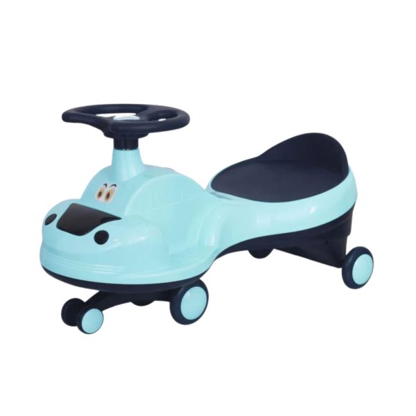 R for Rabbit Iya Iya Zippy Swing Car for Kids (Lake Blue)