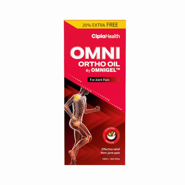 Cipla Omni Ortho Oil (120 ml)