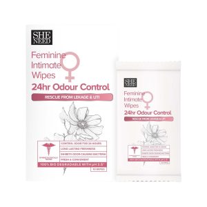 Sheneed Feminine Intimate Wipes 10 Nos (Pack of 2)