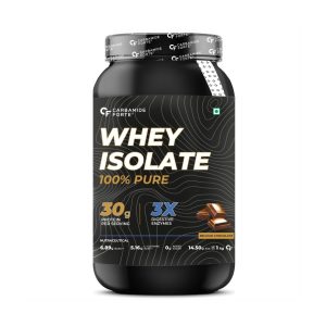 Carbamide Forte Whey Isolate Protein Powder Belgian Chocolate Flavour (1 Kg)
