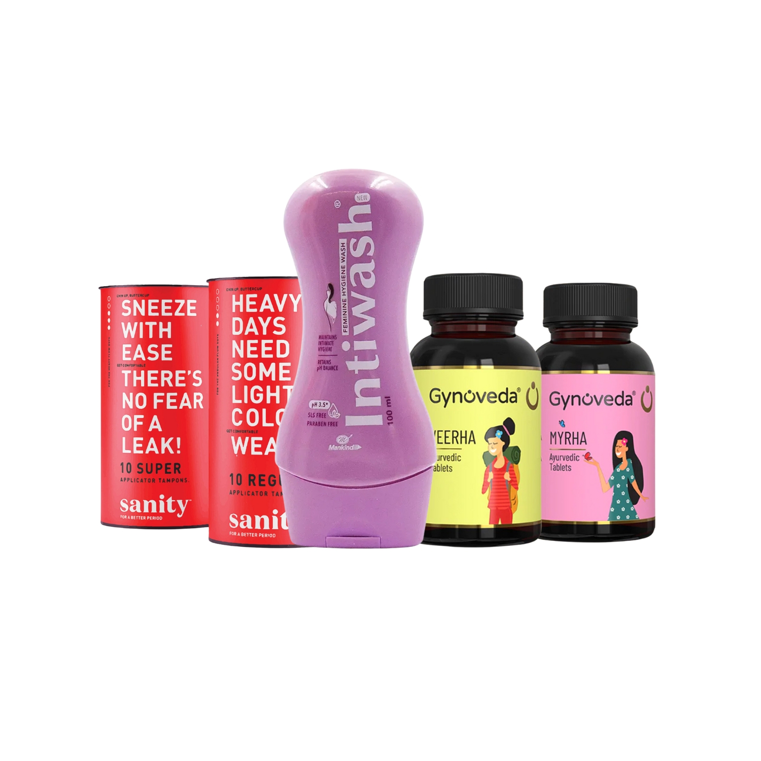 PCOS Heavy Flow Comfort – Tampons