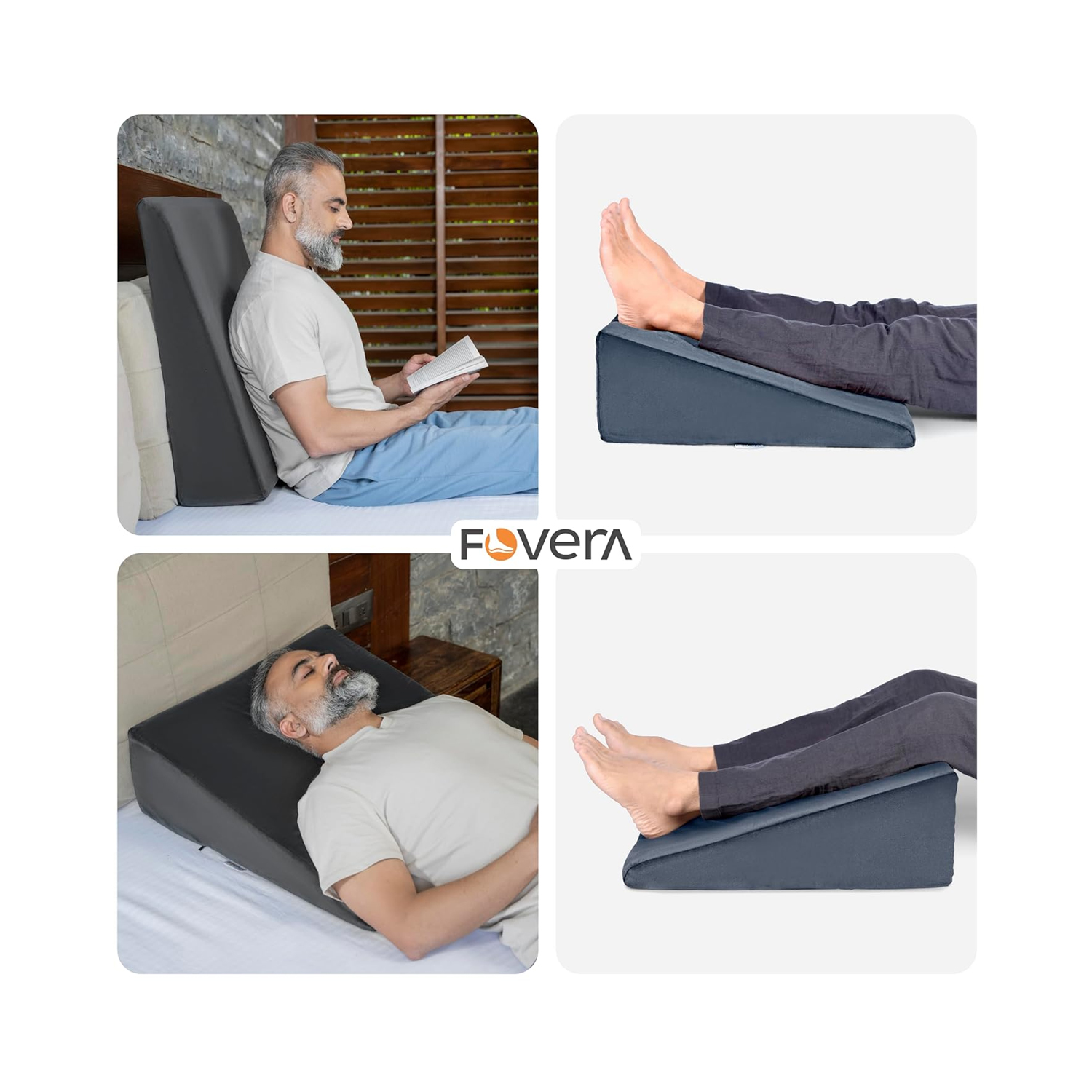 Acid-Reflux-Bed-Wedge-Orthopedic-Support-(Velvet-Dark-Grey)—Large-7-5