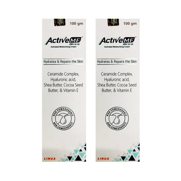 Active MF Activated Moisturizing Cream (100gm) Pack of 2