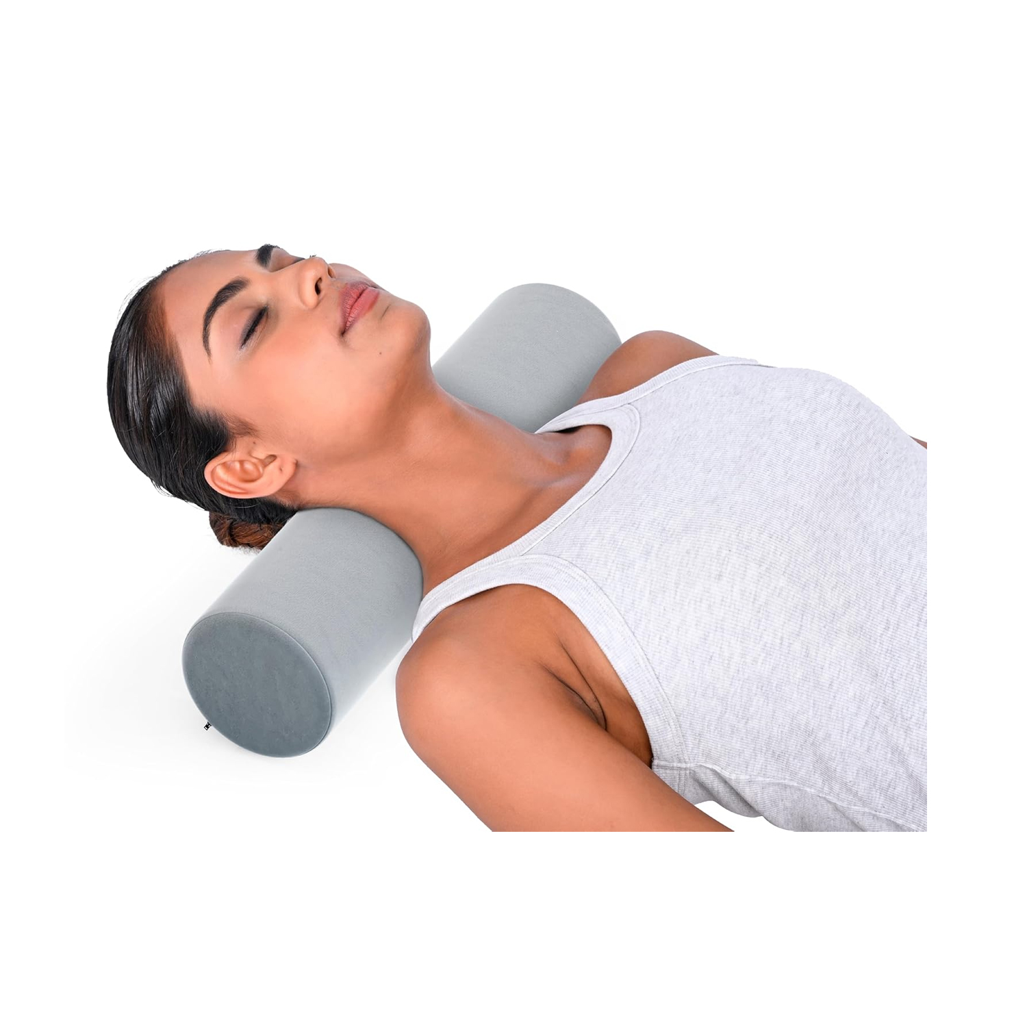 Fovera Cervical Neck Roll (Grey)