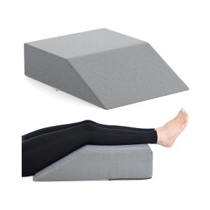 Fovera Leg Elevation Support (Velvet Grey) - Small