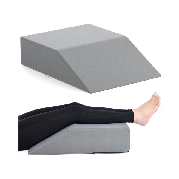 Fovera Leg Elevation Support (Velvet Grey) - Small