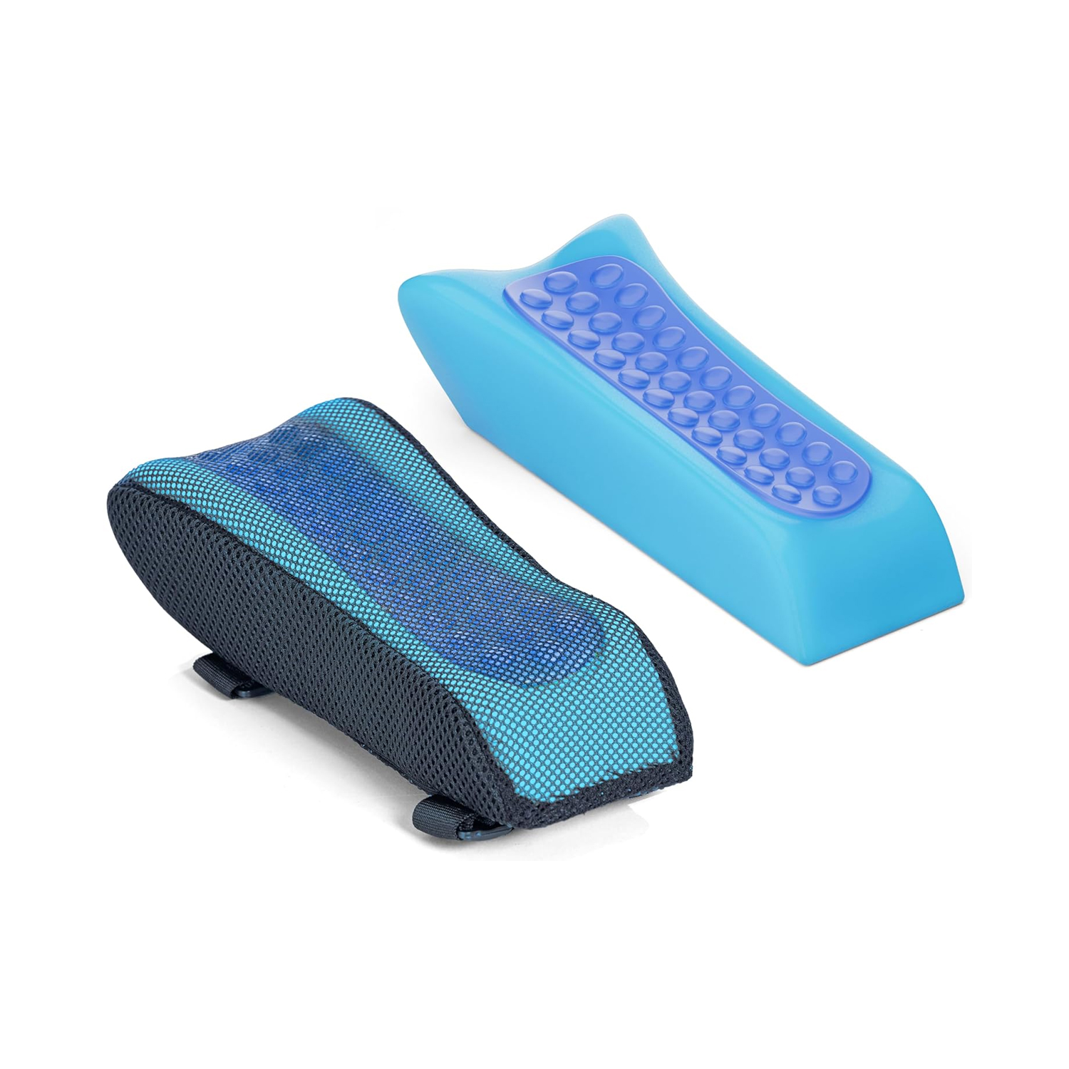 Fovera Gel Armrest Pad – Black (2 Pieces)