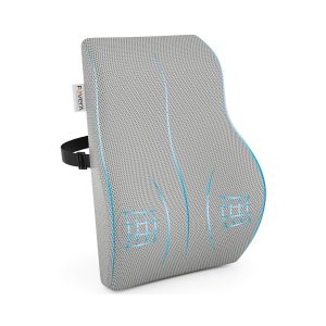 Fovera Large Lumbar Support (Mesh Grey)
