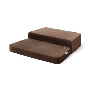 Fovera Meditation Step Cushion (Velvet Brown)