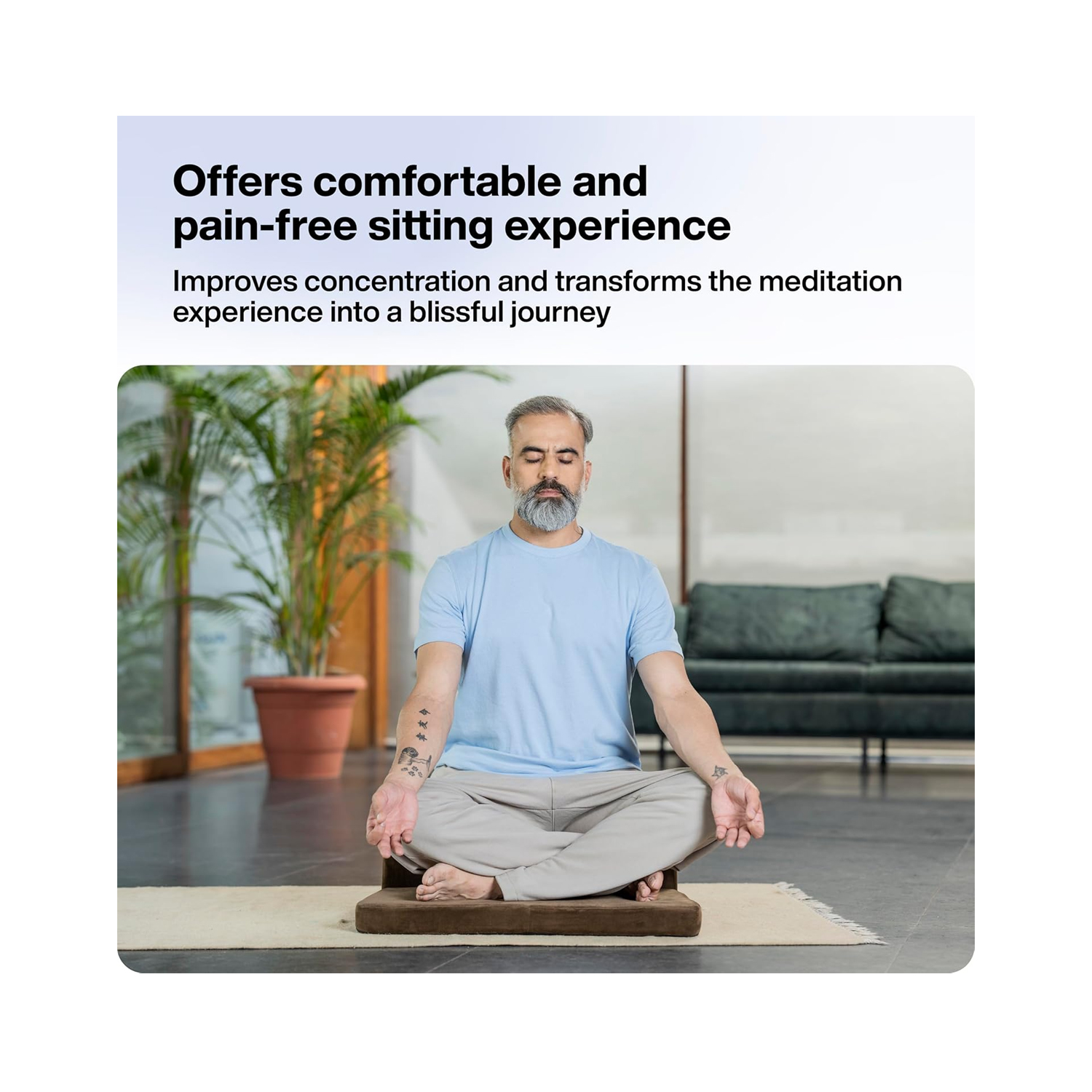 Meditation-Step-Cushion-(Velvet-Brown)-4