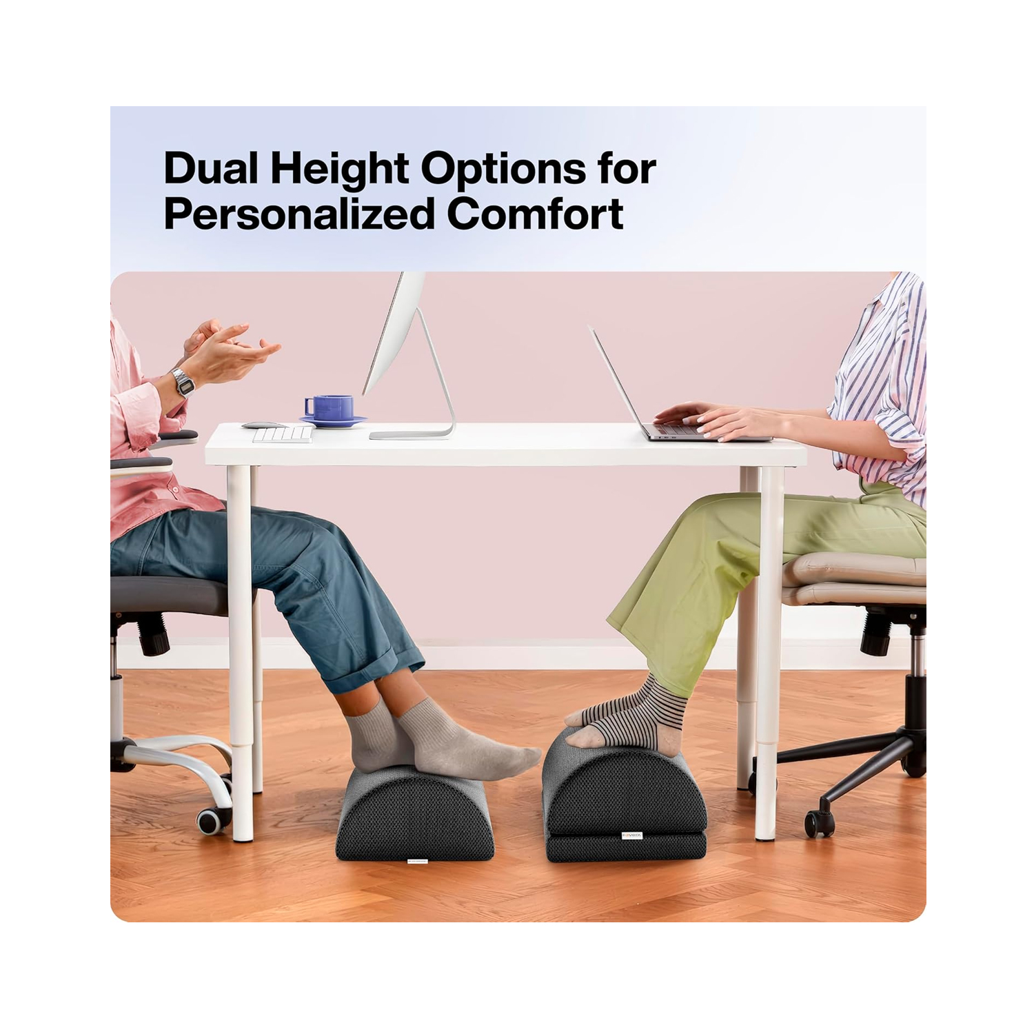 Memory-Foam-Footrest-Support-(Mesh-Black)-4