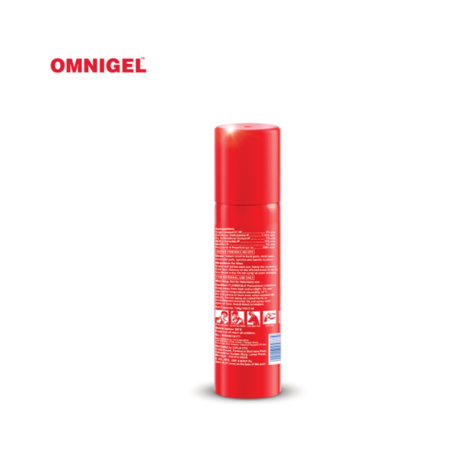 OMNIGEL Spray 100gm 3