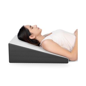 Fovera Adjustable Acid Reflux Bed Wedge Orthopedic Support (Velvet Dual Color) - Medium 7 Inches