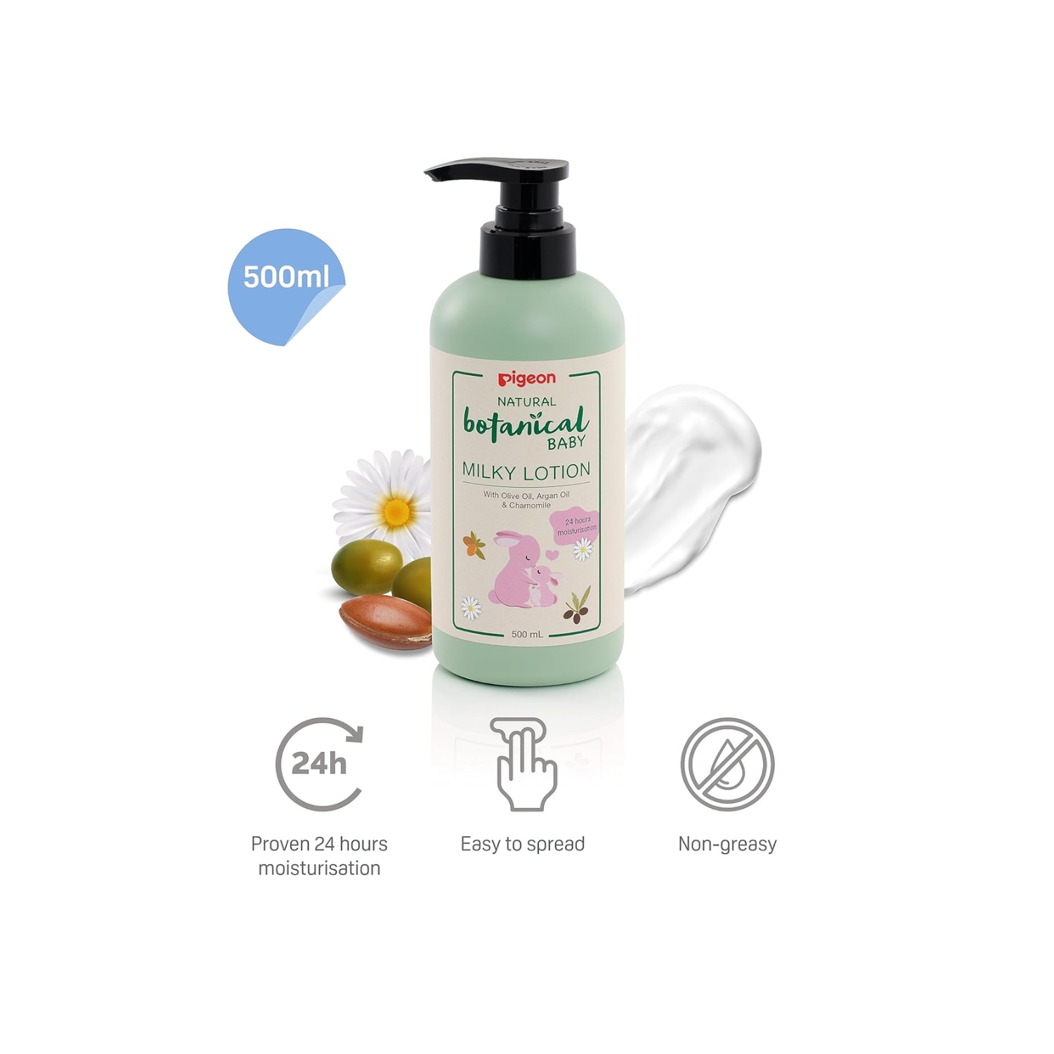 Pigeon baby lotion 500 ml 2