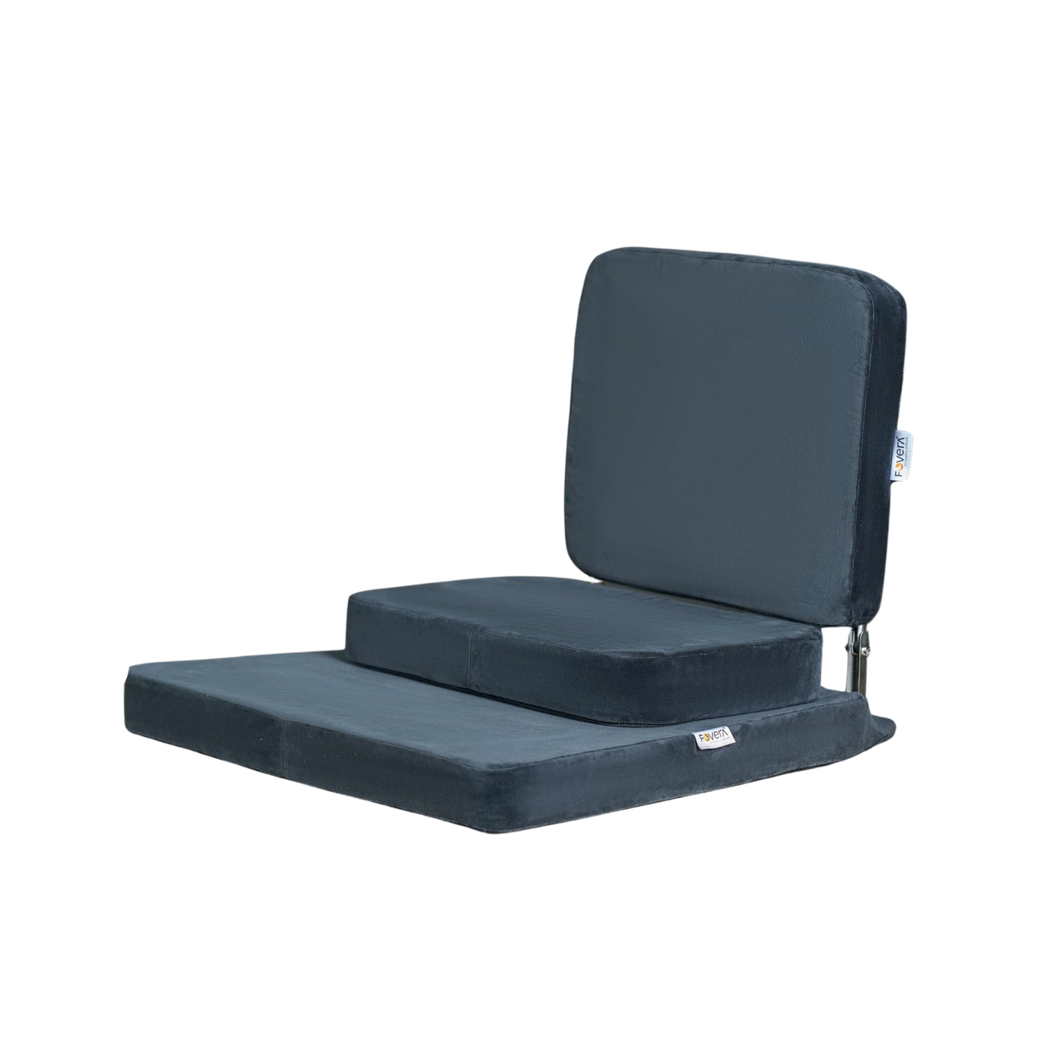 Fovera Meditation Chair (Velvet Dark Grey)