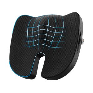 Fovera Tailbone Pain Seat Support (Mesh Black)