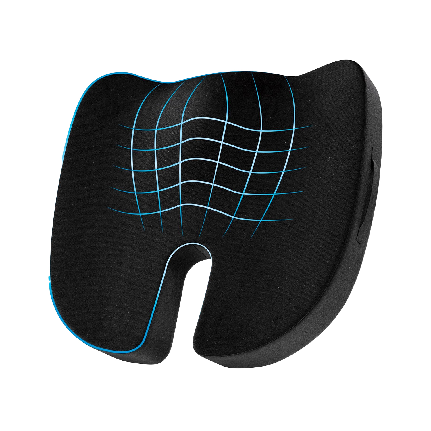 Fovera Tailbone Pain Seat Support (Velvet Black)
