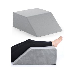 Fovera Leg Elevation Support (Velvet Grey) - Large