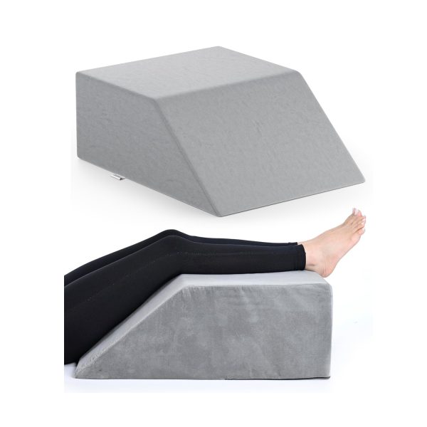 Fovera Leg Elevation Support (Velvet Grey) - Large